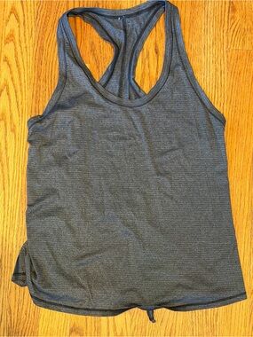 Lululemon athletica Women's Racerback Tank - Charcoal Heather - Loose fitting
